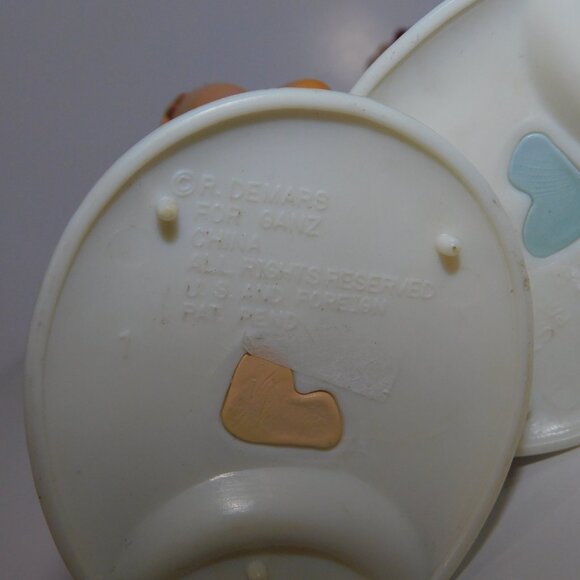 Set 2 VTG Ganz R. Demars Bottoms Up Beer Can Holder Pinup Red Hair Green Dress - Picture 6 of 6